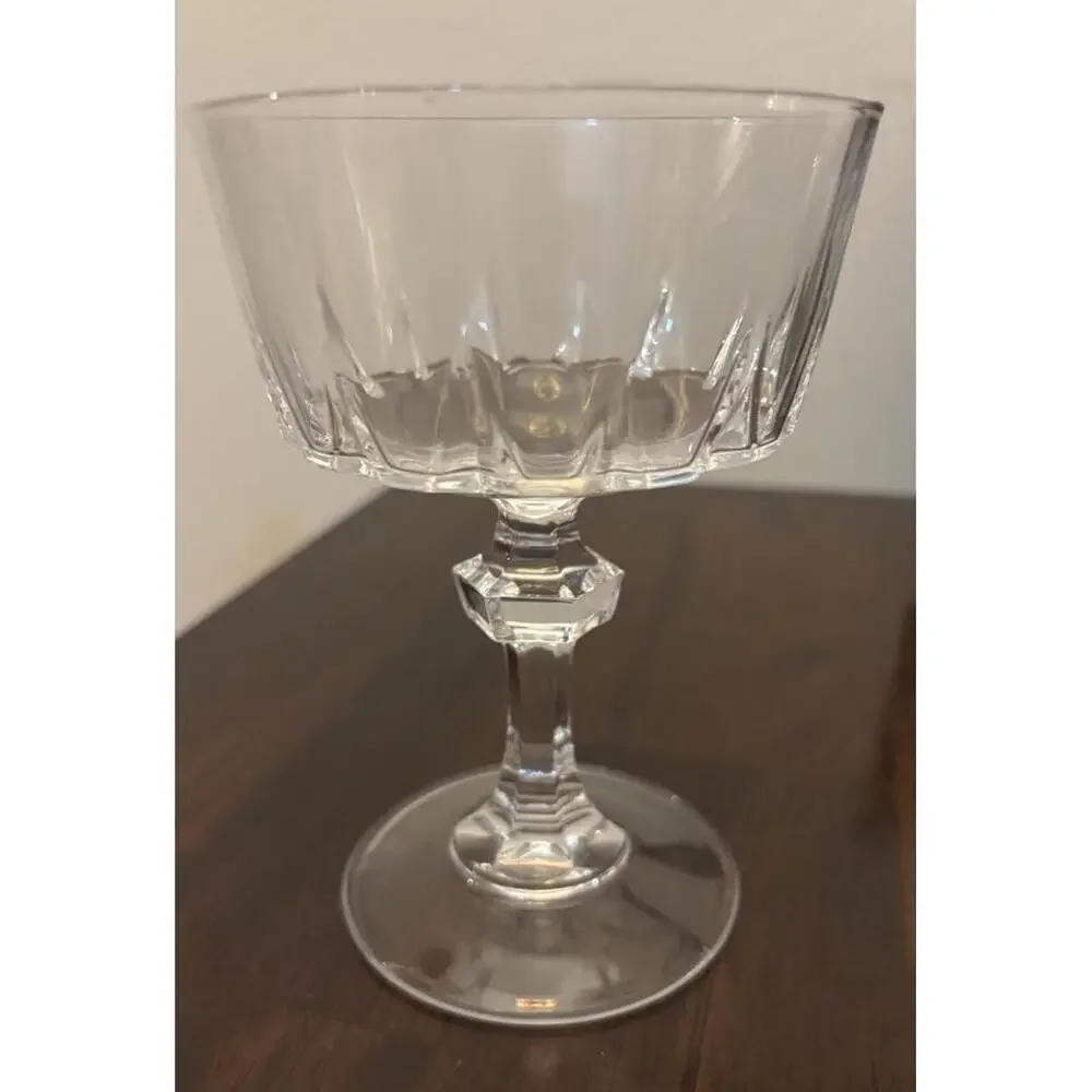 ML Vintage Princess House Champagne Glass Espirit Pattern